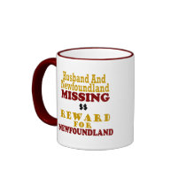 Newfoundland & Husband Missing Reward For Newfound mugs