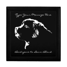Newfoundland Jewelry Box Keepsake Personalized
