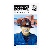 Newfoundland Miner Mural Stamp