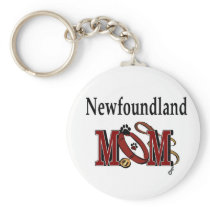 Newfoundland MOM Gifts Keychain