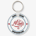 NEWFOUNDLAND mom keychain