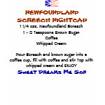 Newfoundland Screech Recipe Shirt