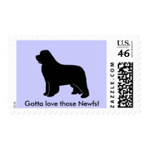 newfoundland silhouette postage by KanweieneaKreations newfoundland silhouette postage