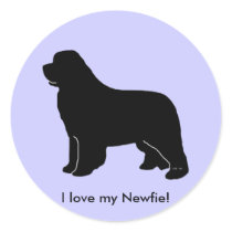 newfoundland silhouette stickers