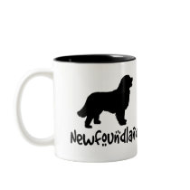 Newfoundland With Cool Text mugs