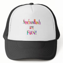 Newfoundlands are Fun hats
