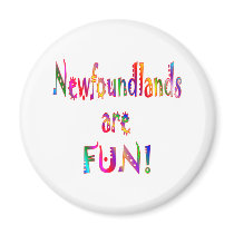 Newfoundlands are Fun magnets