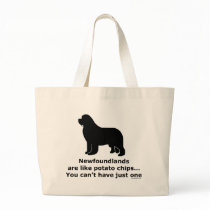 Newfoundlands are like potato chips bags