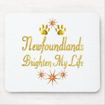 Newfoundlands Brighten My Life mousepads