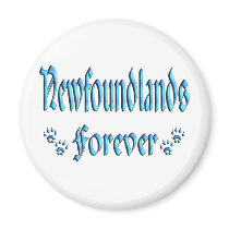 Newfoundlands Forever magnets