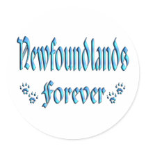 Newfoundlands Forever stickers