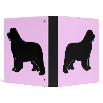 Newfy silhouette vinyl binders