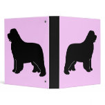Newfy silhouette vinyl binders