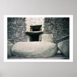 Newgrange Ireland : Ancient Spiral Stone Symbols posters