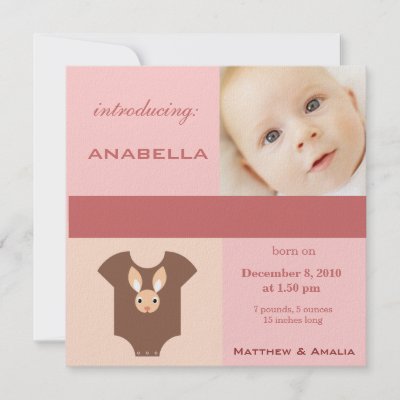 Newly Born Baby on Newly Born Baby Girl Personalized Invite By Graphicdesign