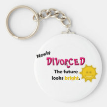 Newly Divorced Key Chain