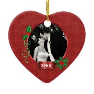Newly Wed Photograph Ornament