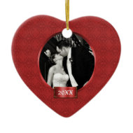Newly Wed Photograph Ornament ornament