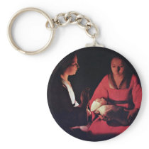 Newlyborn Infant (The Nativity?) Key Chains