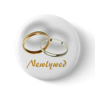 round_button - Newlywed button, nice little item for the couple to wear on their honeymoon.  Check out my other items in the Wedding Ring Series.