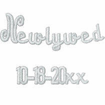Newlywed embroidered shirts by SweetRascal Newlywed embroidered shirts
