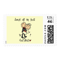 Newlywed First Dance Tshirts and Gifts Stamps
