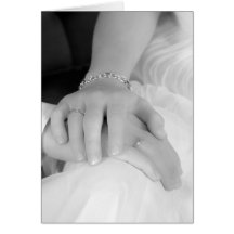 Newlywed Hands II, Congratulations Greeting Card