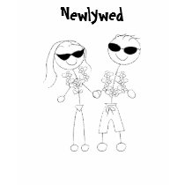 Newlywed Honeymooners t-shirts