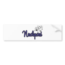 Newlywed-Indigo Blue bumper stickers