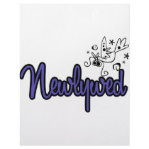 Newlywed-Indigo Blue Letterhead Template