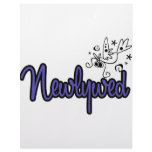 Newlywed-Indigo Blue Letterhead Template