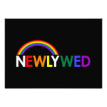 NEWLYWED Invitation invitations