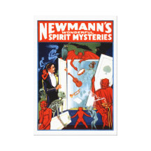 Newmann's Spirit Mysteries Canvas Print