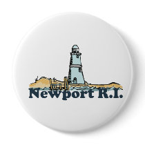 Newport Beach. Pinback Button