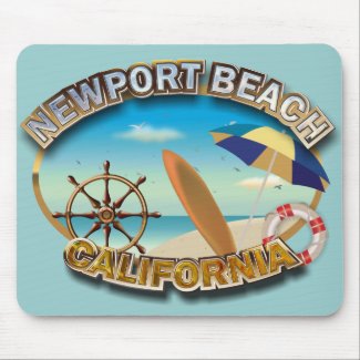 Newport Beach, California Mouse Pad