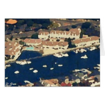 Newport Beach No.3 Painted cards by burbankpilot Newport Beach No.3 Painted cards