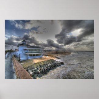 Newport Beach Pier Poster