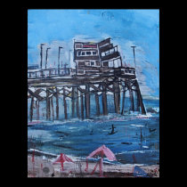 NEWPORT BEACH PIER posters