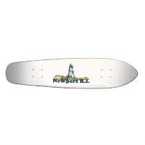 Newport Beach. Skate Board Deck