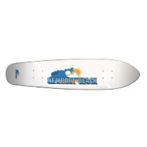 Newport Beach. Skateboard Deck