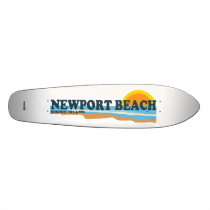 Newport Beach. Custom Skateboard