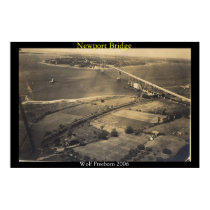 Newport bridge,RI posters by wolffreeborn Newport bridge,RI posters