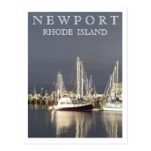 Newport Harbor Postcard