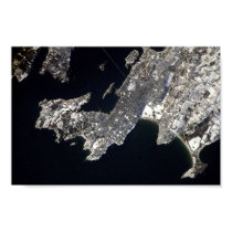 Newport, Rhode Island - Orbital View posters by KiDAcE Newport, Rhode Island - Orbital View posters