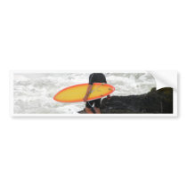 Newport Rhode Island Surfer Bumper Sticker