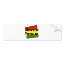 Newroz piroz be kurdistan bumper sticker