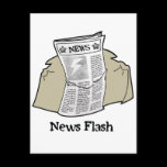 News Flash Postcard