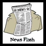 News Flash Poster posters