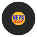 News Flash! Sticker by astarzmom News Flash! Sticker