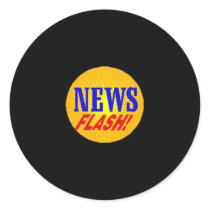 News Flash! Sticker by astarzmom News Flash! Sticker